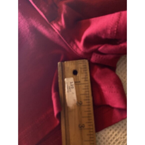 Active USA Shorts Size M Flat Front Stretch Activewear 5 Pocket Cheeky Beach Red - Picture 7 of 8